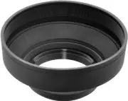 55mm Soft Rubber Collapsible Lens Hood For Nikon 18-55 AF-P Lens & More
