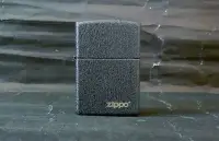 在飛比找Yahoo!奇摩拍賣優惠-ONE*$1~*美系*ZIPPO*Black Crackle