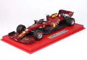 Ferrari F1 SF1000 #16 Charles Leclerc Tuscan 2020 Mugello 1000th GP 1:18 BBR RED