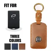 For Volvo Xc60 S90 Xc90 Xc40 Car Key Case Cover Key Fob real leather
