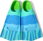 Kids Swim Fins,Short Youth Swimming Flippers for Pool Lap Swimming and Training