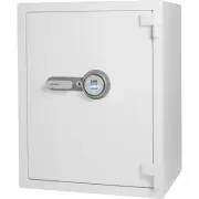 Biometric Fireproof Safe 4.48 cu ft - White