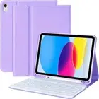 COO Keyboard Case for iPad 10th Generation (2022), Wireless Detachable Keyboard