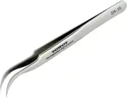 Precision Tweezers, Stainless Steel Eagle Beak Tweezers for Craft, Electronics,