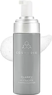 Cosmedix Clarify Salicylic Acid Foaming Cleanser For Unisex 5 oz Cleanser