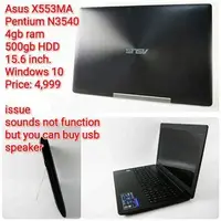 在飛比找旋轉拍賣優惠-Asus X553MA