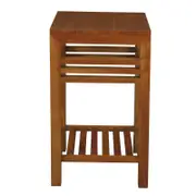 Centrum Furniture Holland Lamp Table - Light Pecan