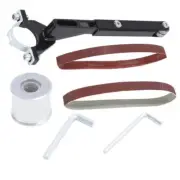 Metal Angle Grinder Belt Sander Converter Adapter Wood Edge Polishing Tools