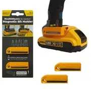STEALTHMOUNTS Bit Holder for DeWalt Yellow XR & FLEXVOLT - 2 Pack BH-DW-YLW-2