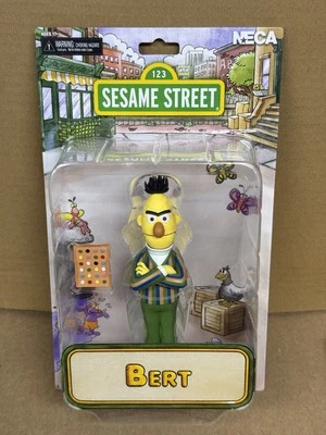 NECA Toony Classics: Sesame Street- Bert 6” Figure NIB