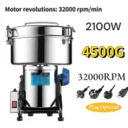 4500G 2100W Dry Food Grinder Machine Electric Grains Mill Spices Cereal Crusher