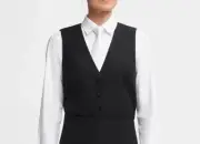 Cargo Crew - New Women's Black Vest (Watson) (Size 10)