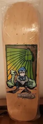 H-STREET SKATEBOARDING MATT HENSLEY DECK Bob Hickman Art Stained Glass
