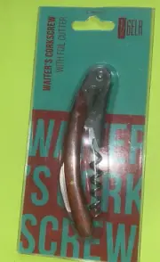 *NOS* GELA-WAITER'S CORKSCREW/FOIL CUTTER-FREE SHIPPING*