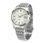 The Citizen Titanium Solar Men's Watch AQ4100-57A White Dial New Made in Japan