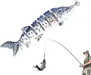 Bass Bait Freshwater Fishing Bait Bass - Lifelike Flowed 3D Fishing Bait | Sinking Fly Fishing Equipment for Thanksgiving, Christmas, Home Users, Business Users