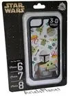 Disney Parks Star Wars The Mandalorian & Grogu 3-D Effect iPhone 6s, 7, 8 Cover