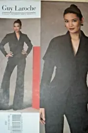 Vogue 1143 designer lined jacket & pants Size 12-18 UNCUT