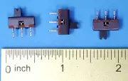 (50 PCs) SLIDE SWITCH DPDT , 3 PIN , SS-12F56-V4