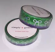 NEW Simply Gilded *Halloween Witches Cauldron* purple & green washi tape set