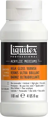 (120Ml) - Professional High Gloss Acrylic Varnish, 120Ml