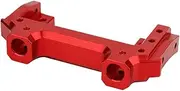 Metal Front Bumper Mount Servo Bracket for 1/10 Axial SCX10 II AX90046 RC Crawler Car Upgrade Parts (Red)