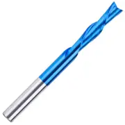 2 Flute Downcut CNC Router Bit 1/4'' 1/8'' Dia. End Mill 1/4" Shank Spiral Plung