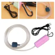 Aquarium Mini USB Oxygen Pump Air Stone Mute Air Pump Aerator for Fish Tank