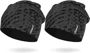 [EMPIRELION] 10" Multifunctional Soft Fashion Lightweight Beanies Hats, Cooling Running Skull Cap Helmet Liner Sleep Caps