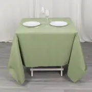70" x 70" EUCALYPTUS GREEN Premium Polyester Square TABLECLOTH Party Events