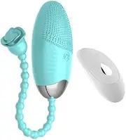 10 Modes Quiet Waterproof Bullet Massage Rod Powerful Mini Stick Portable Massage Ball for Women Pleasure, Handheld Travel Pocket Personal Bullet for Foot Relax, Fast Delivery, Mini Size (Blue)