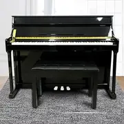 [daiwanlu] Digital Piano 88 Keys Weighted Home Piano and Piano Bench ，Triple Pedals Supports， Home Piano for Adults Children and Beginners-Black-White (Color : Black)