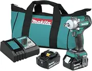 [Makita] XWT15T 18V LXT® Lithium-Ion Brushless Cordless 4-Speed 1/2" Sq. Drive Impact Wrench Kit w/Detent Anvil (5.0Ah)