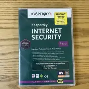 Kaspers Internet Security Premium Protection 3 Devices 2014 Sealed MAC iOS & PCs