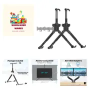 Dual VESA Monitor Mount Adapters, Universal Non-VESA Mounting Adapter Kits fo...