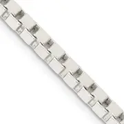 28 Inch Sterling Silver 3.75mm Box Chain