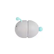 Led Telescopic Folding Usb Charging Caterpillar Silicone Night Light(Gray )