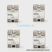 10-100A Input 2W-47K560KΩ Load 24-380VAC SSR Single-phase Solid State Relay