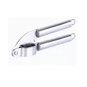 2Pcs New Stainless Steel Garlic Press Hand Presser Crusher Ginger Squeezer Slicer Masher Kitchen Tool