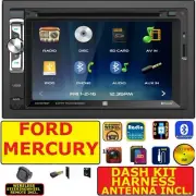 2004-2016 SELECTED FORD MERCURY CD/DVD BLUETOOTH USB SD AUX CAR RADIO STEREO PKG (for: Ford)