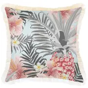 Cushion Cover-Coastal Fringe-Pina Colada-45cm x 45cm