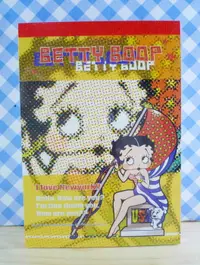 在飛比找樂天市場購物網優惠-【震撼精品百貨】Betty Boop 貝蒂 便條本-黃國旗 