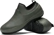 [DXINZHI] Unisex Waterproof Garden Shoes Womens Rain Boots Mens Car Wash Footwear Camp Booties for Camping, Gardening and Yard Work