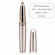 Eyebrow Razor, Eyebrow Trimmer Electric, USB Rechargeable, Epilator