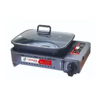 在飛比找momo購物網優惠-【妙管家】MINI兩用瓦斯煎烤爐 MS-8(烤肉爐 卡式爐 