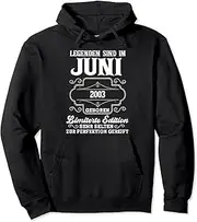 [VidiAmazing] Legends are in June 2003 18th Birthday Boy Pullover Hoodie ds1116