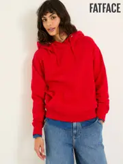 FatFace Izzy Bright Red Overhead Hoodie (E79227) | $104