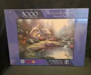 New Bits & Pieces Puzzle Thomas Kinkade’s Everett’s Cottage 3000 Pieces