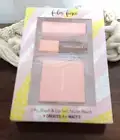 MACYS FEELIN FIERCE 3 PIECE BLUSH & LIP SET - NUDE PEACH - BRAND NEW IN BOX