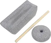 WEKADRIN 1 Set Hand Crank Stone Mill Manual Stone Grinder for Tea Leaves Coffee Beans Spices Ergonomic Design for Authentic Grinding Experience Versatile Kitchen Essential